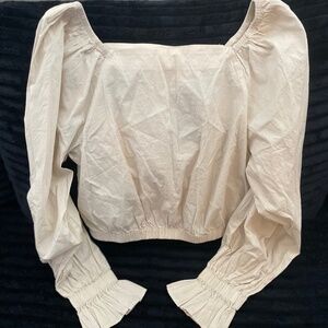 Levi’s bell sleeves off shoulders blouse